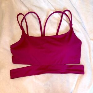Lululemon pink bra